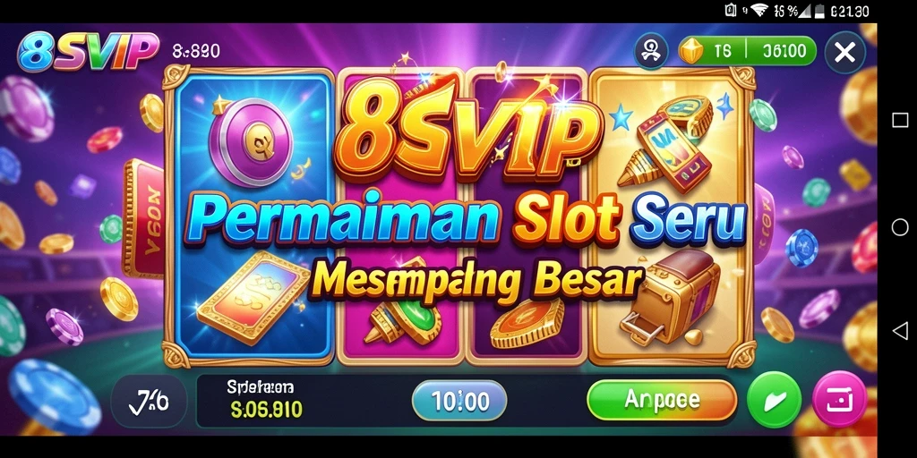 Tampilan menarik dari gameplay Slot 8SVIP yang penuh aksi.