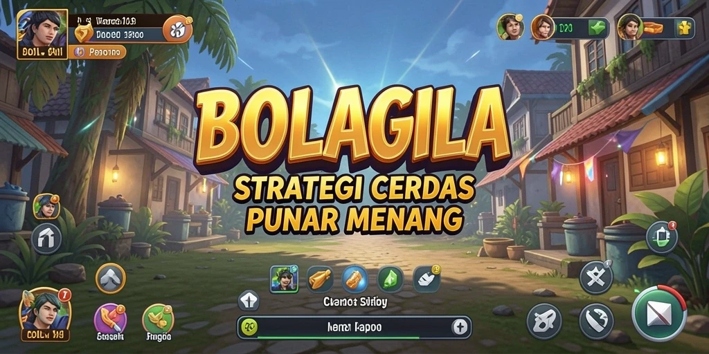 Tampilan menarik dari gameplay BOLAGILA yang menantang pemain dalam strategi.