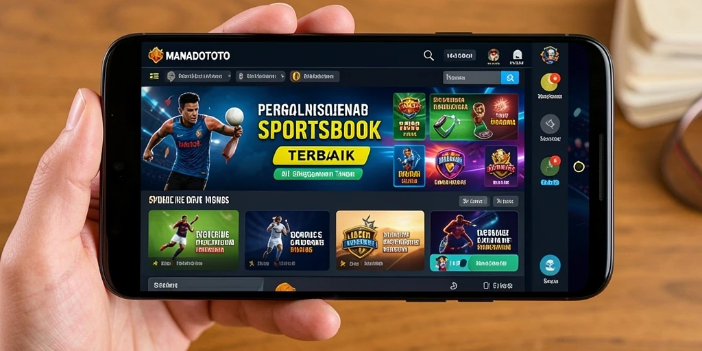 Tampilan gameplay Sportsbook di MANADOTOTO yang menarik.