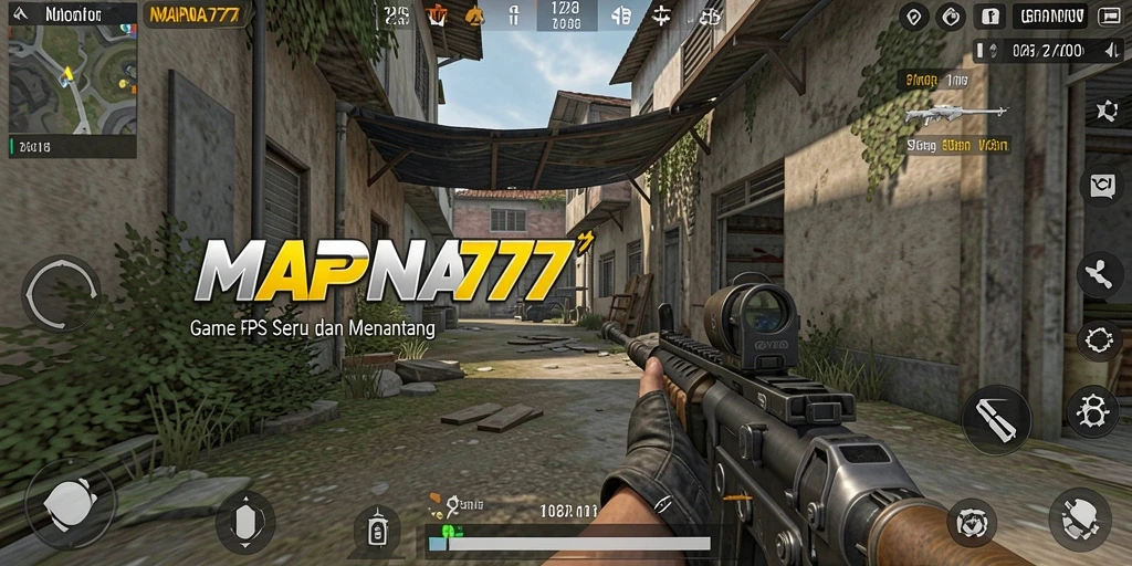 Tampak gameplay intens dalam MAPNA777, menunjukkan pertempuran yang mendebarkan.
