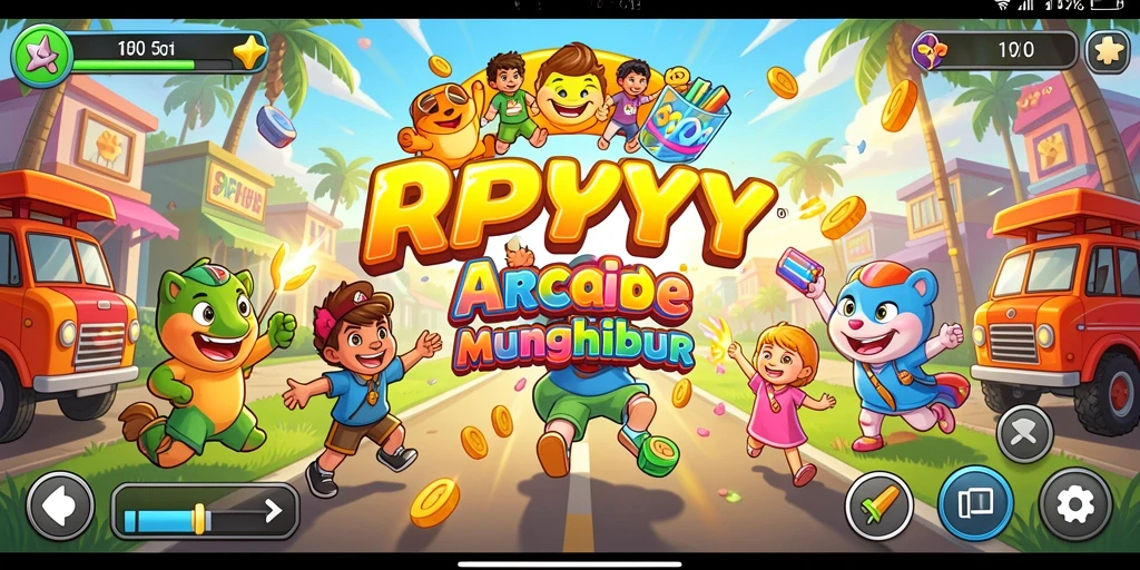 Tampilan epik dari gameplay RPYYY yang penuh aksi.