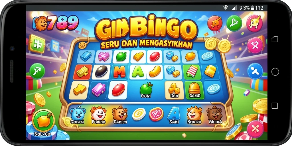 Screenshot utama gameplay Bingo yang seru di RR789