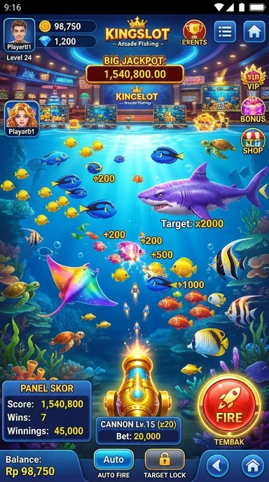 Proses pengunduhan aplikasi kingslot yang mudah dan cepat.